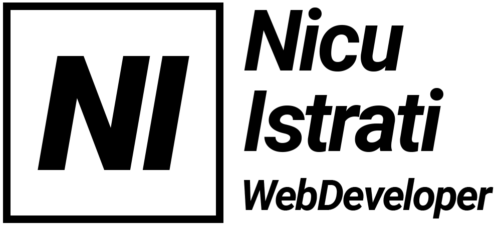 Nicu Istrati Web Developer
